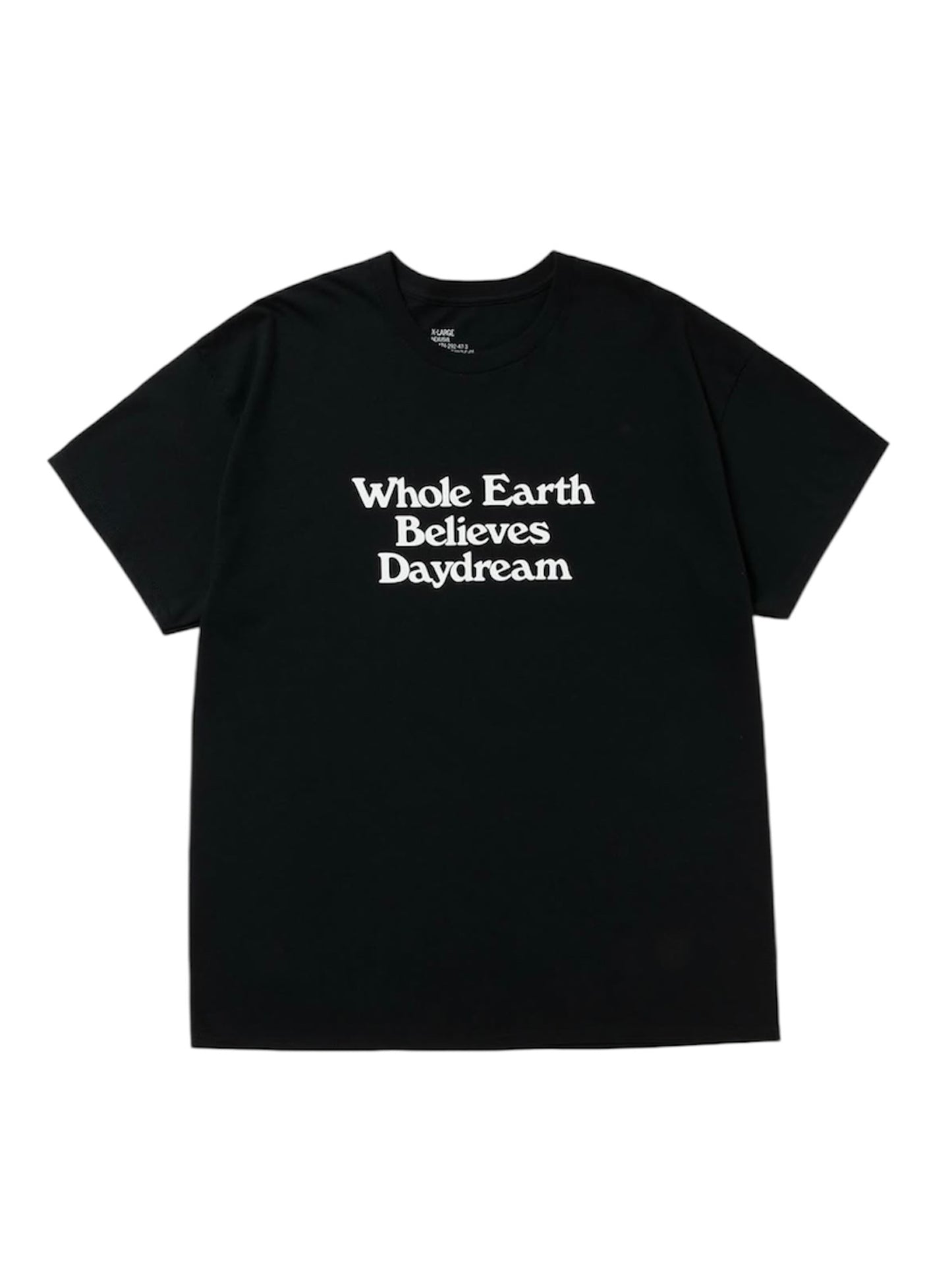 【NEXUS Ⅶ -ネクサスセブン】WHOLE EARTH TEE / BLACK（Tシャツ/ブラック)