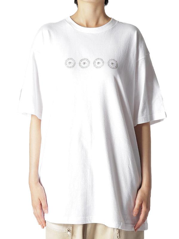 【Y's.... - ワイズビー】PRINT T-SHIRT A / WHITE(Tシャツ/ホワイト)