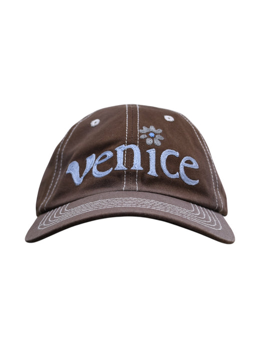 【ERL - イーアールエル】UNISEX VENICE CAP WOVEN / BROWN(キャップ/ブラウン)