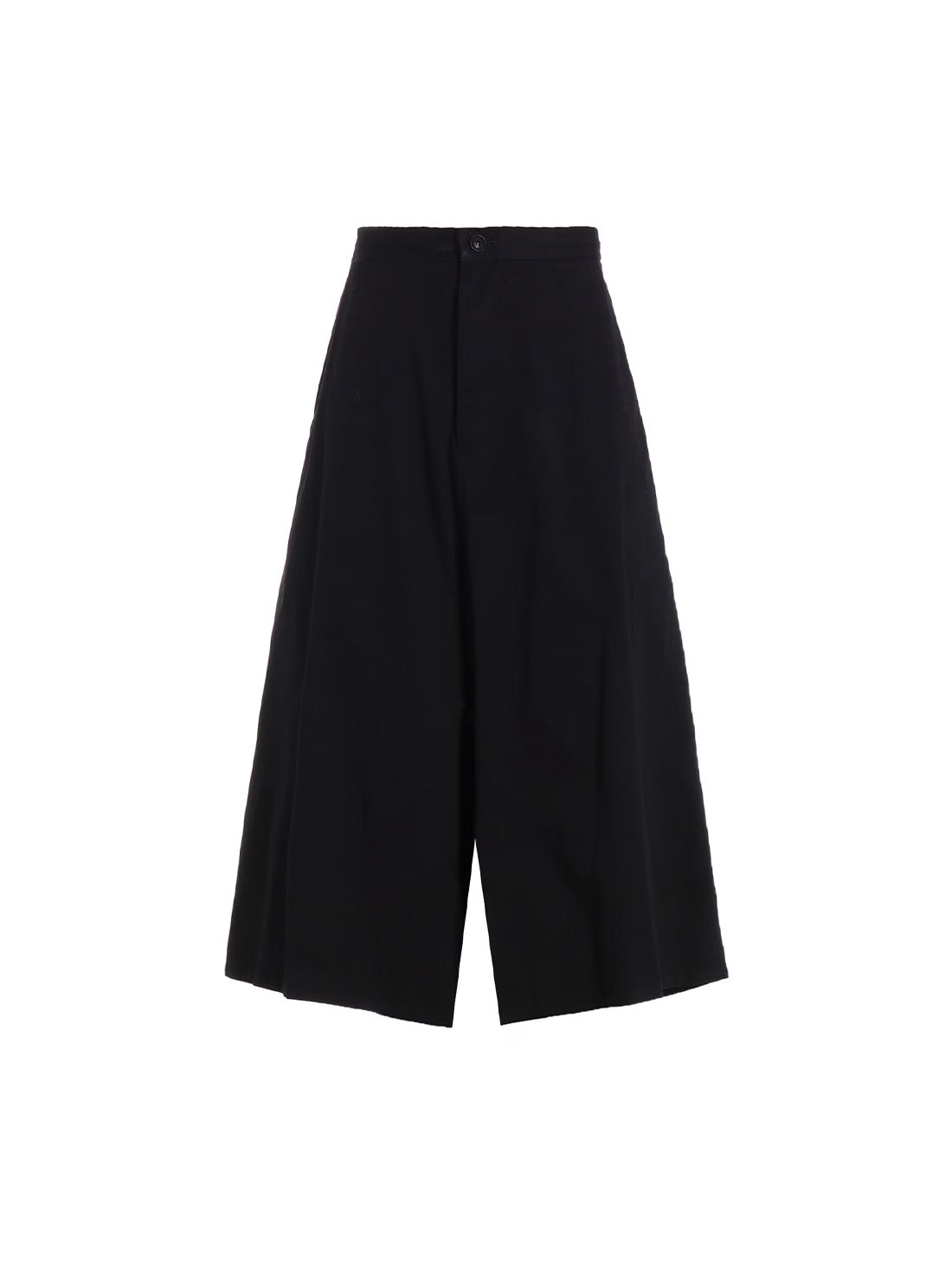 【Y's - ワイズ】Y's BORN PRODUCT COTTON TWILL SAROUEL WITH CLOTH  /BLACK(パンツ/ブラック)
