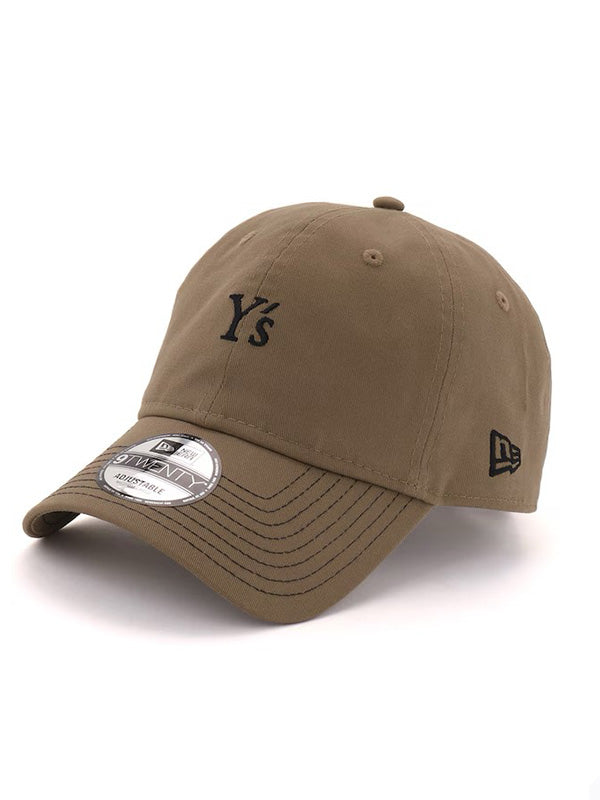 【Y's - ワイズ】Y's × New Era 9TWENTY Y's LOGO CAP / BEIGE KHAKI (キャップ/ベージュ カーキ)