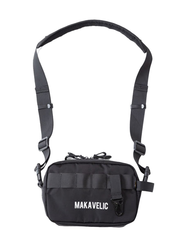 【MAKAVELIC - マキャべリック】COMMAND WAIST BAG/ BLACK(ショルダーバック/ブラック)