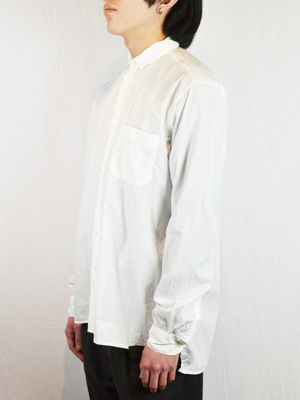 【Christian Peau - クリスチャンポー】CP COTTON SHIRT / WHITE(シャツ)