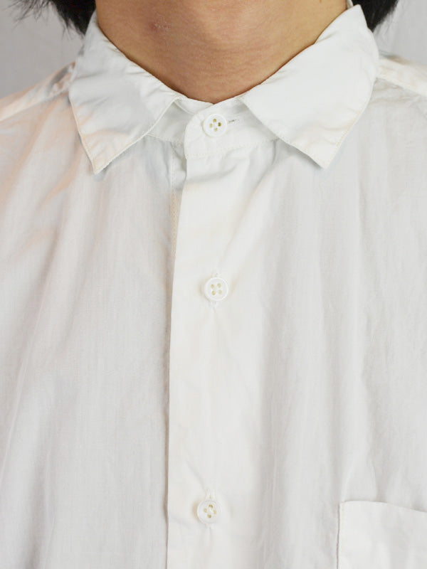 【Christian Peau - クリスチャンポー】CP COTTON SHIRT / WHITE(シャツ)