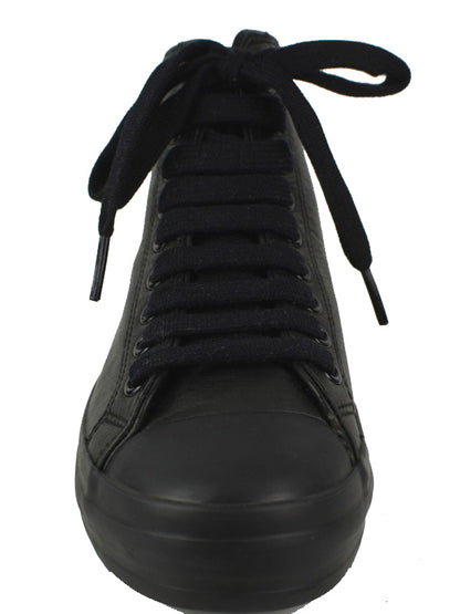 【Christian Peau - クリスチャンポー】CP High Top Sneaker "Cow Leather"/ BLACK(スニーカー)