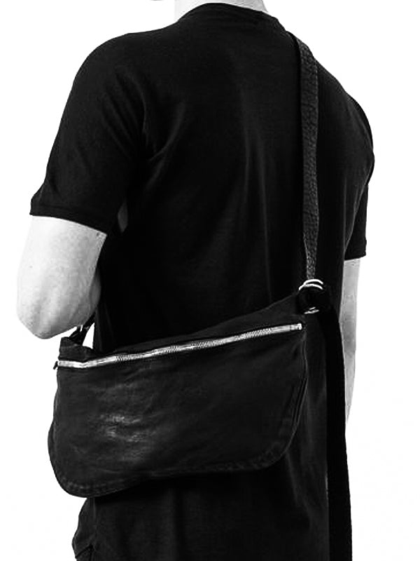 【GUIDI - グイディ】"Q10" Belt Bag / Soft Horse Full Grain(バッグ/ブラック)