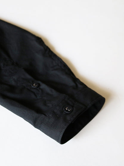 【White Mountaineering - ホワイトマウンテニアリング】WR BROAD SHIRT / BLACK