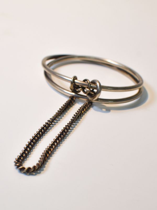 ANN DEMEULEMEESTER - アン ドゥムルメステール】Chain Double Bangle(バングル) –  union-onlinestore