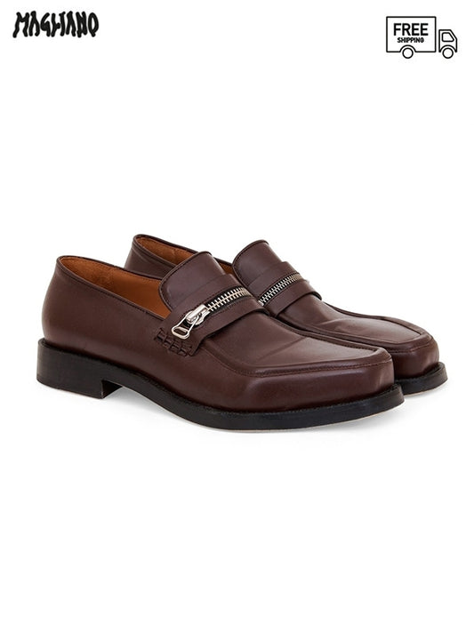 30%OFF【MAGLIANO - マリアーノ】Monster Loafer Zipped(ローファー/ダークブラウン)