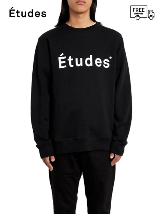 【Études - エチュード】Story Etudes Sweatshirt / Black(スウェットシャツ/ブラック)