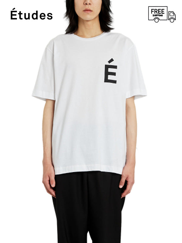 【Études - エチュード】WONDER PATCH WHITE SS TEE / WHITE(Tシャツ/ホワイト)
