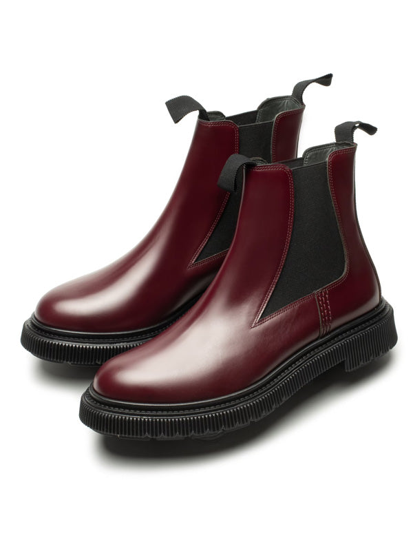 50%OFF【ADIEV - アデュー】Type 146 Chelsea Boots(ブーツ／ボルドー)