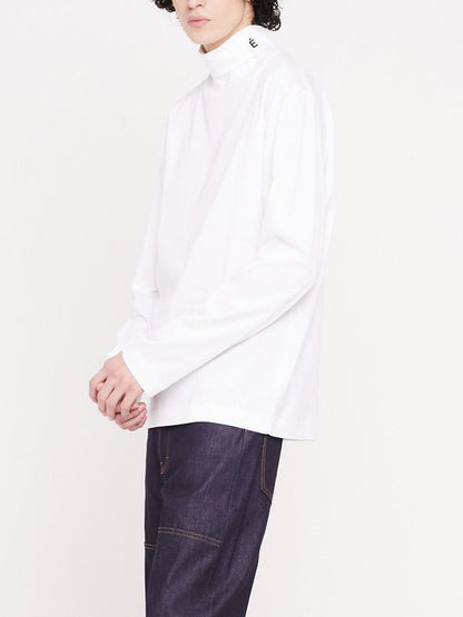 【Études - エチュード】Award TurtleNeck L/S Accent Tee / White (タートルネック/Tシャツ/ホワイト)