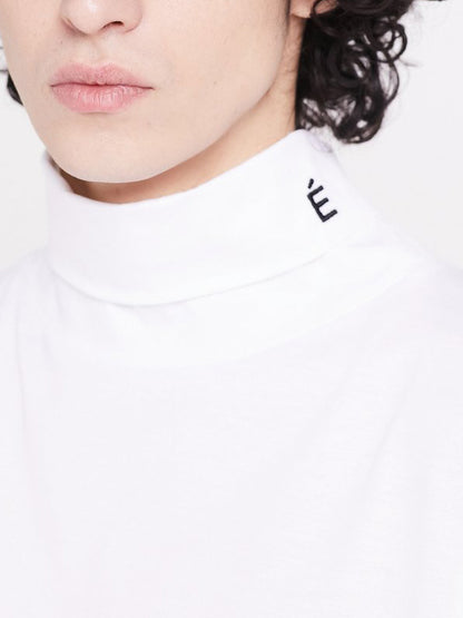 【Études - エチュード】Award TurtleNeck L/S Accent Tee / White (タートルネック/Tシャツ/ホワイト)