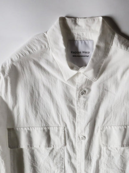 【White Mountaineering - ホワイトマウンテニアリング】SOFT COTTON RW SHIRT / WHITE(シャツ/ホワイト)