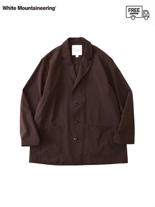 【White Mountaineering - ホワイトマウンテニアリング】RW EASY JACKET / BROWN(ジャケット/ブラウン)