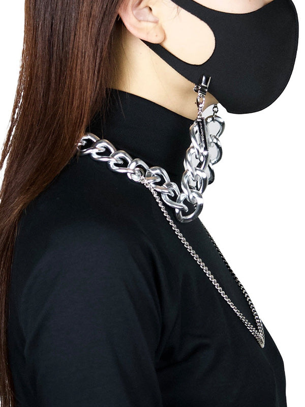 MIX CHAIN 3WAY MASK HOLDER / SILVER – union-onlinestore