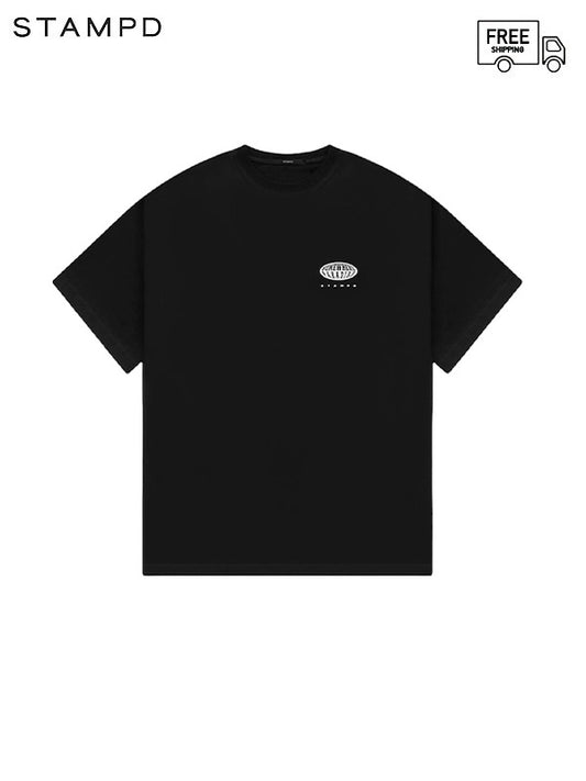 30%OFF【STAMPD - スタンプド】SOMEWHERE IN PARADISE RELAXED TEE BLACK (Tシャツ/ブラック)