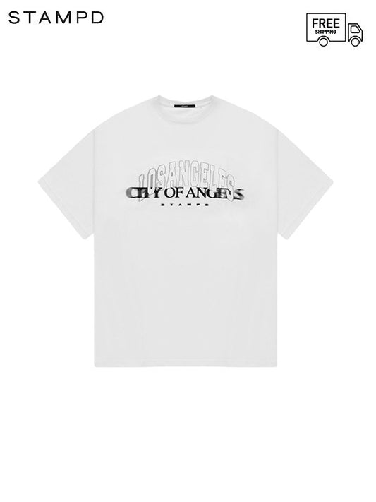 30%OFF【STAMPD - スタンプド】CITY OF ANGELS VINTAGE RELAXED TEE / WHITE (Tシャツ/ホワイト)