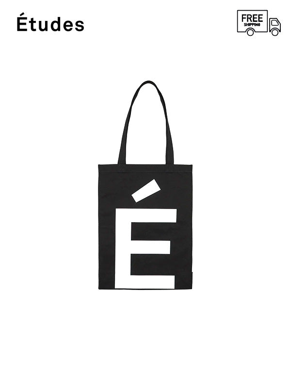 【Études - エチュード】NOVEMBER BIG E TOTE BAG / BLACK(トートバッグ/ブラック)