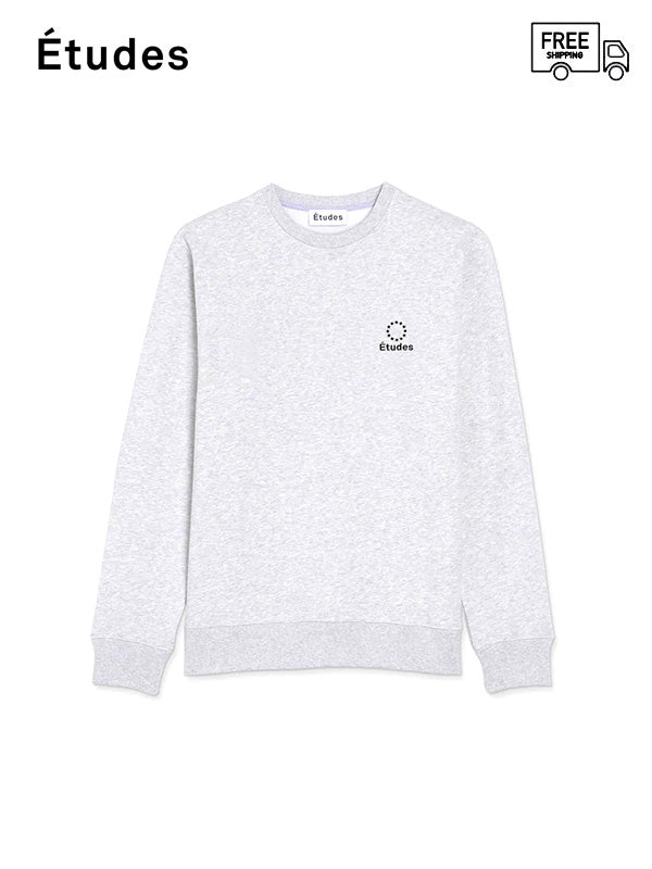 20%OFF【Études - エチュード】STORY LOGO Sweatshirt(スウェットシャツ/グレー)