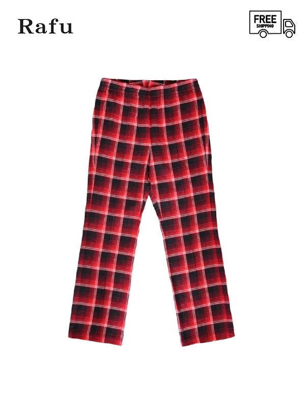 20%OFF【RAFU - ラフ】STANDERD PANTS / RED(パンツ/レッド)