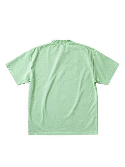 【Perfect ribs® - パーフェクトリブス】Basic Short Sleeve T Shirts / L-GREEN (Tシャツ/ライトグリーン)