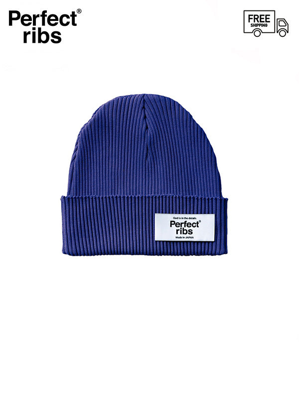 【Perfect ribs® - パーフェクトリブス】Rib Beanie Cap / Vintage Navy (ニット帽/ネイビー)