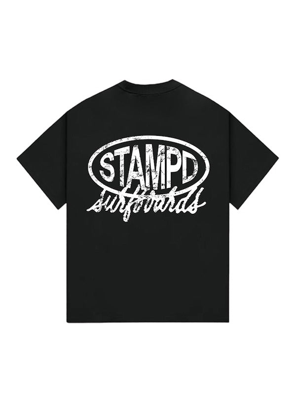 30%OFF【STAMPD - スタンプド】STAMPD SURFBOARDS RELAXED TEE / BLACK (Tシャツ/ブラック)