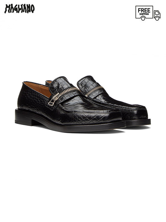 30%OFF【MAGLIANO - マリアーノ】Monster Loafer Zipped(ローファー/ブラック)