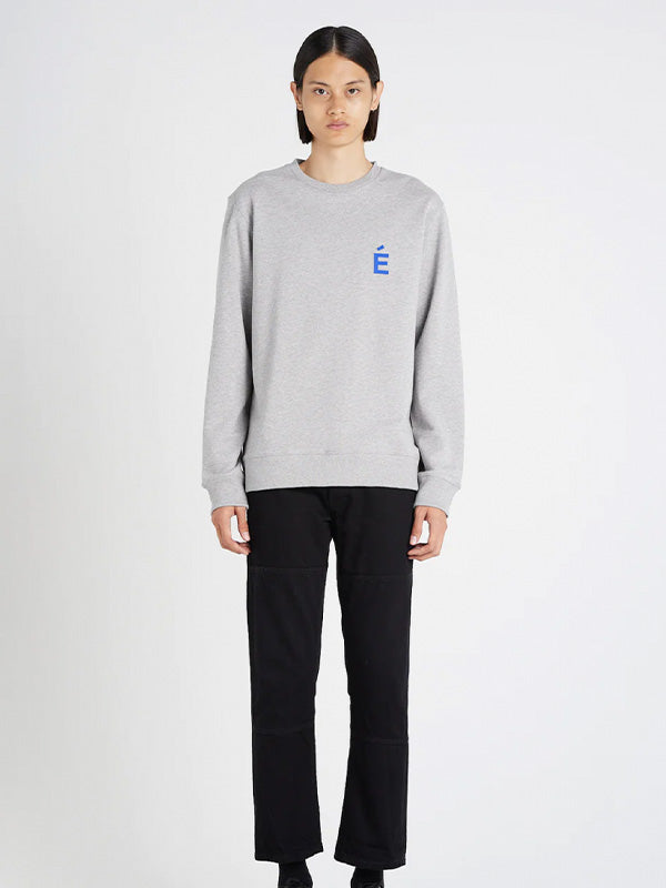 20%OFF【Études - エチュード】STORY PATCH Sweatshirt(スウェットシャツ/グレー)