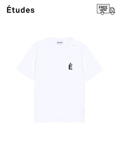 【Études - エチュード】WONDER PATCH WHITE SS TEE / WHITE(Tシャツ/ホワイト)