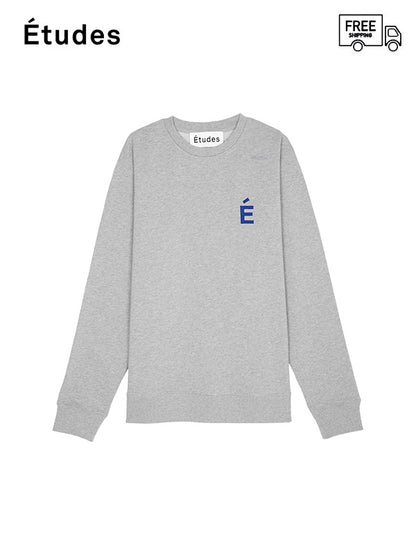 20%OFF【Études - エチュード】STORY PATCH Sweatshirt(スウェットシャツ/グレー)