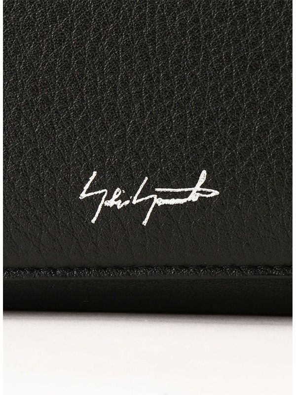 【Discord Yohji Yamamoto - ディスコード ヨウジヤマモト】Compact wallet(財布/ブラック)
