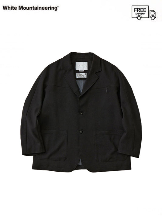 30%OFF【White Mountaineering - ホワイトマウンテニアリング】WINDSTOPPER LAPEL JACKET / BLACK(ジャケット/ブラック)