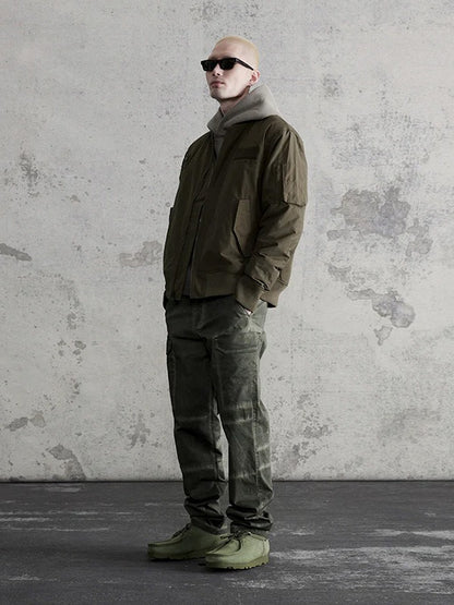 50%OFF【STAMPD - スタンプド】SHERPA LINED BOMBER JACKET / ARMY (ジャケット/アーミー)