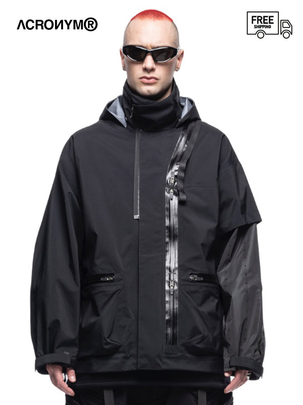 【ACRONYM - アクロニウム】3L Gore-Tex Pro Interops Jacket Gen. 1 Hardshell（アウター/ブラック）