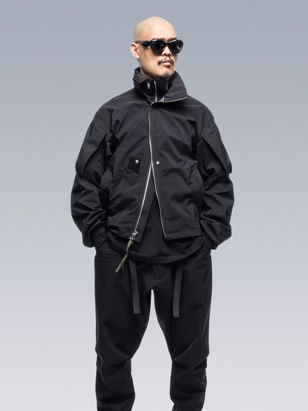 【ACRONYM - アクロニウム】3L Gore-Tex Pro Tec Sys Jacket Gen. 1 Hardshel（アウター/ブラック）