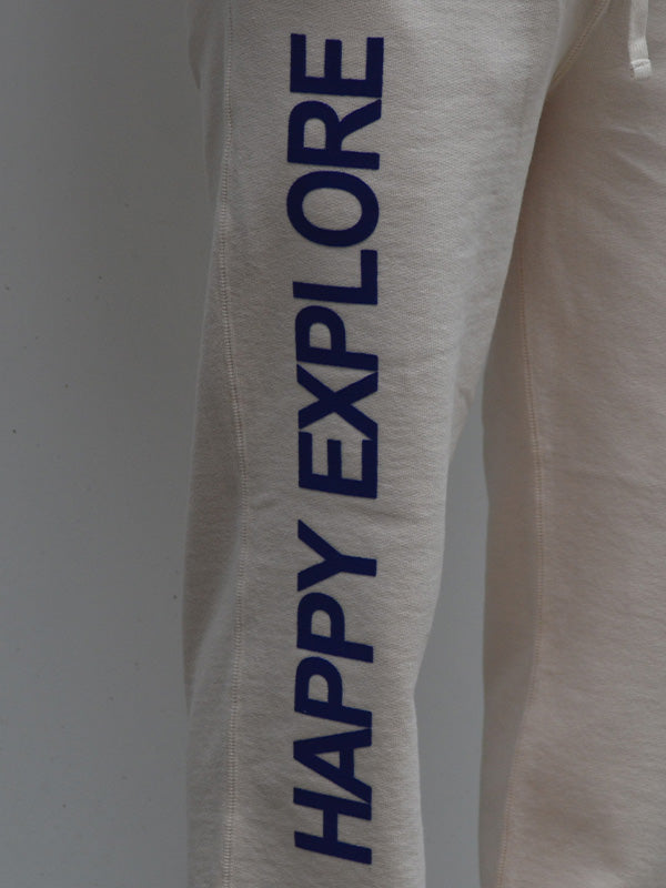 【Perfect ribs®×ALM】"HAPPY EXPLORE" Straight Wide Pants(スウェットパンツ)