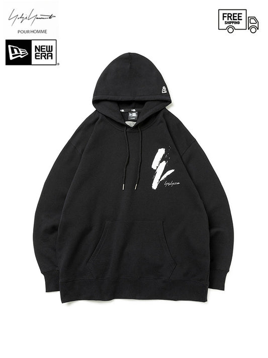 Yohji Yamamoto×New Era OS HOODIE NEW ERA HOODIE / BLK WHT