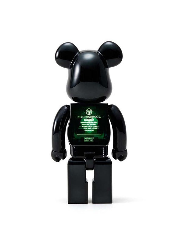 【EMOTIONALLY UNAVAILABLE - エモーショナリー アンアベイラブル】EU × NEIGHBORHOOD × BE@RBRICK/ BLACK (ベアブリック/ブラック)