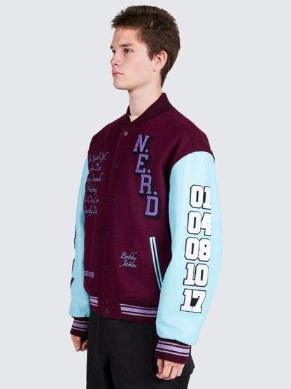 30%OFF【PLEASURES - プレジャーズ】NERD VARSITY JACKET