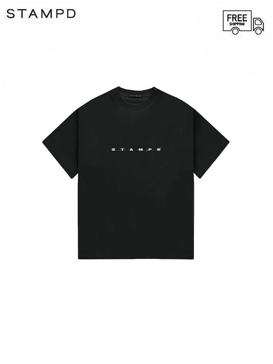 【STAMPD - スタンプド】MOROCCAN CITY VINTAGE WASHED RELAXED TEE / BLACK