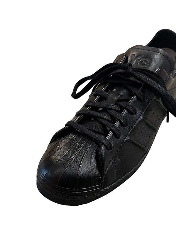 【Y-3 -ワイスリー】Y-3 SUPERSTAR / BLACK(スニーカー/ブラック)
