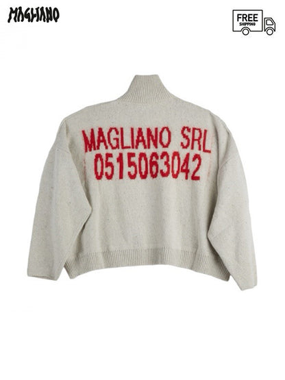 30%OFF【MAGLIANO - マリアーノ】SRL CAMION KNIT(セーター/オフホワイト)