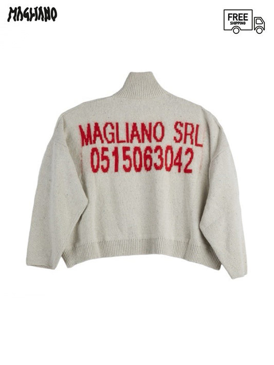 【MAGLIANO - マリアーノ】SRL CAMION KNIT(セーター/オフホワイト)