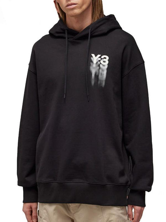 【Y-3 -ワイスリー】GFX HOODIE/ BLACK(パーカー/ブラック)