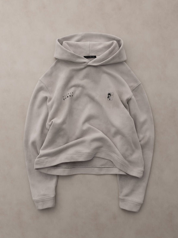 50%OFF【STAMPD - スタンプド】TRANSIT TIE DYE CROPPED HOODIE / Sand Storm Tie Dye