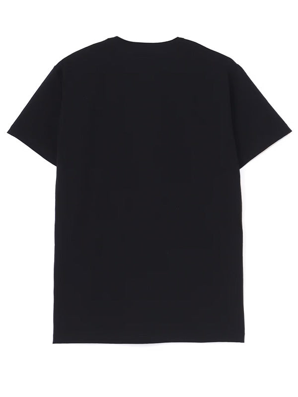 【Y's - ワイズ】MERCERIZED JERSEY YS STITCH T B /BLACK (Tシャツ/ブラック)