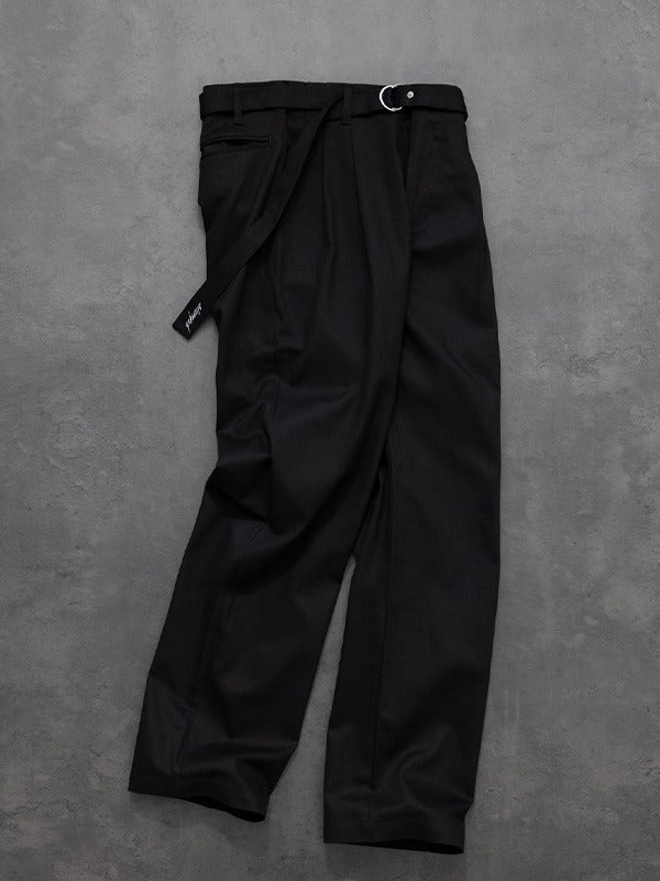 30%OFF【STAMPD - スタンプド】EMBROIDERED BERLIN PANT / BLACK